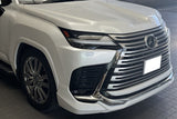 Genuine Lexus Japan 2022-2025 LX Factory Painted Front Spoiler with Chrome Garnish