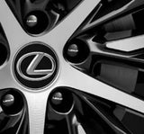 Genuine Lexus Japan 2023-2024 RZ Black Wheel Hub Bolt Set with Lexus Logo (SET OF 20)