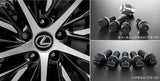 Genuine Lexus Japan 2023-2024 RZ Wheel Hub Bolts with Lexus Logo Including Wheel Locks Set