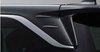 Genuine Lexus Japan 2024-2025 LM Factory Painted Rear Aero-Stabilizing Fin Set (SET OF 4)