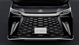 Genuine Lexus Japan 2024-2025 LM Front Corner Signature Chrome Garnish Set (Set of 4)