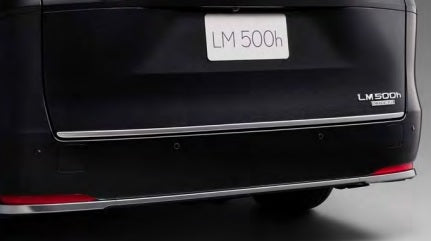 Genuine Lexus Japan 2024-2025 LM Back Door Premium Chrome Garnish