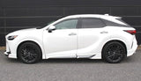 Genuine Lexus Japan 2023-2024 RX Factory Painted Side Skirts with Chrome Garnish