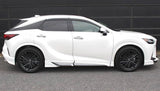 Genuine Lexus Japan 2023-2024 RX Factory Painted Side Skirts with Chrome Garnish