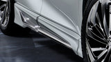 Genuine Lexus Japan 2023-2024 RX Factory Painted Side Skirts with Chrome Garnish