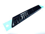 Genuine Lexus Japan MORIZO RR Back Door Name Plate Emblem Badge