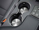 Genuine Lexus Japan 2026-2027 IS Aluminum Cup Holder Plate Set