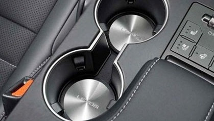 Genuine Lexus Japan 2026-2027 IS Aluminum Cup Holder Plate Set
