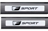 Genuine Lexus Japan 2026-2027 IS F-SPORT Illuminated Door Scuff Plate Set