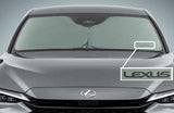 Genuine Lexus Japan 2026-2027 IS Front Sunshade with Lexus Logo