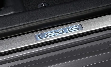 Genuine Lexus Japan 2026-2027 IS Illuminated Door Scuff Plate Set