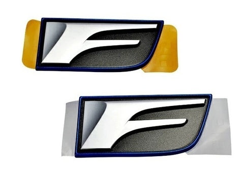 Genuine Lexus Japan 2008-2014 IS-F Fender Emblem Badge Set (Set of 2)