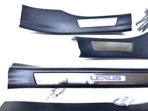 Genuine Lexus Japan 2019-2025 UX Illuminated Door Scuff Plate Set (Set ...