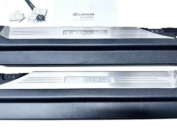 Genuine Lexus Japan 2018-2025 LC Illuminated Door Scuff Plate Set ...