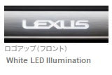 Genuine Lexus Japan 2019-2023 ES Illuminated Front Door Scuff Plate Set (Battery-Operated)