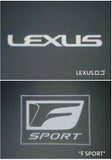 Genuine Lexus Japan 2018-2024 LS LED Door Courtesy Projection Lamp Unit Set (SET OF 4)