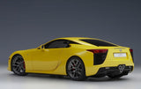 Lexus LFA 1/18 Scale Diecast Model Car (Yellow)