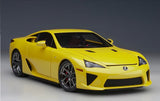 Lexus LFA 1/18 Scale Diecast Model Car (Yellow)