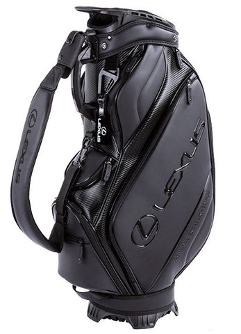 Genuine Lexus Japan Admiral Premium Golf Bag (Matte Black)