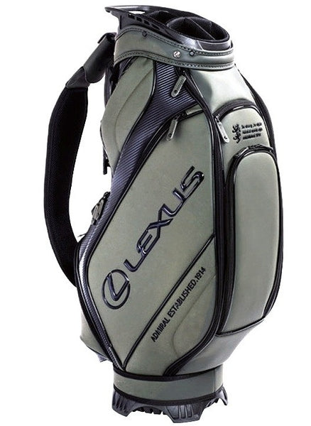 新品!LEXUS キャディバッグ オリーブグリーンLexus × Admiral Genuine Lexus Japan Admiral Premium Golf Bag (Matte Olive