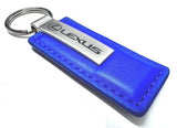 Lexus Blue Leather Key Chain