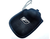 Genuine Lexus F-Sport Performance Black Leather Smart Access Key Glove (Silver Loop / Silver Stitching)