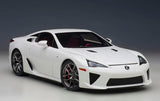 Lexus LFA 1/18 Scale Diecast Model Car (White)