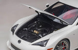 Lexus LFA 1/18 Scale Diecast Model Car (White)