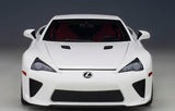 Lexus LFA 1/18 Scale Diecast Model Car (White)