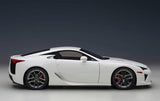 Lexus LFA 1/18 Scale Diecast Model Car (White)