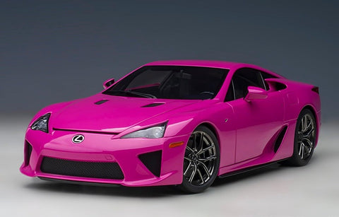 Lexus LFA 1/18 Scale Diecast Model Car (Passionate Pink)
