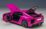 Lexus LFA 1/18 Scale Diecast Model Car (Passionate Pink)