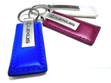 Lexus Blue Leather Key Chain
