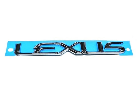 Genuine Lexus Japan Premium Chrome LEXUS Back Door Emblem