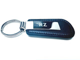 Lexus RZ Chrome Leather Key Ring