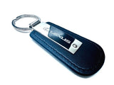 Lexus RZ Chrome Leather Key Ring