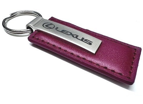 Lexus Red Leather Key Chain – LexusBoutique.net | Lexus