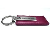 Lexus Red Leather Key Chain