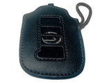 Genuine Lexus Black Leather Smart Access Key Glove (Brown Loop / Brown Stitching)