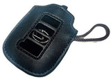 Genuine Lexus Black Leather Smart Access Key Glove (Brown Loop / Brown Stitching)