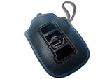 Genuine Lexus Black Leather Smart Access Key Glove (Brown Loop / Brown Stitching)