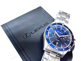 Lexus Structural Blue Chronograph Watch