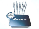 Lexus Golf Tees and Ball Marker Set