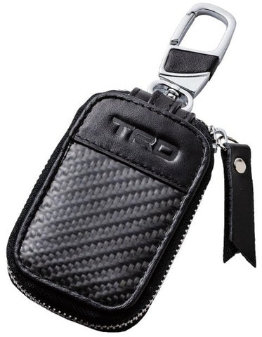 TRD JAPAN Carbon Pattern Smart Access Key Bag with Black Surround