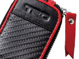 TRD JAPAN Carbon Pattern Smart Access Key Bag with Red Surround