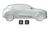 Genuine Lexus Europe 2024-2026 LBX Side Sill Garnish Set (Set of 4)