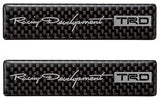 TRD JAPAN Carbon Badge Set (Set of 2) Type-E