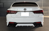 TRD JAPAN 2021-2025 Lexus LS 500/500h F-Sport Factory Painted Rear Skirt with Rear Diffuser