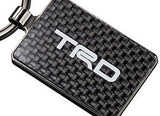 TRD JAPAN Carbon Metal Key Ring