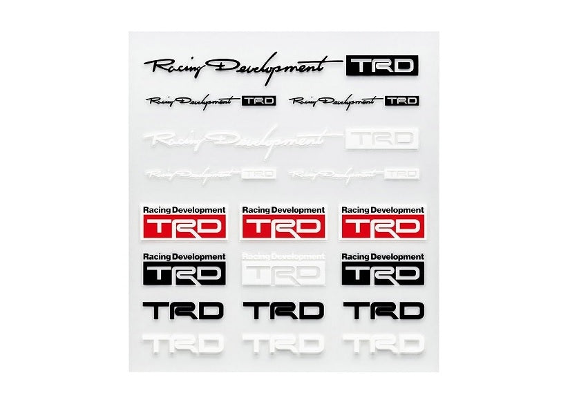 TRD JAPAN Small Graphic Sticker Decal Package – LexusBoutique.net ...